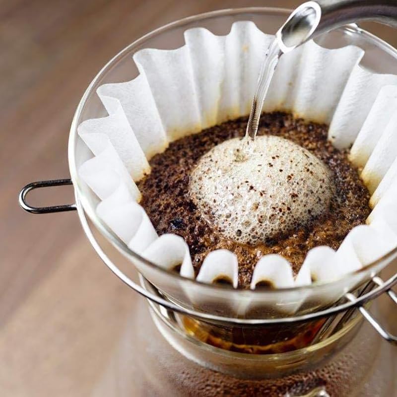 GoldTone 100 Pack Coffee Filters, 1-2 Cup Basket Paper, Compatible with Mini Mr Coffee & Pour Over Makers, White, Model Tek-pap100