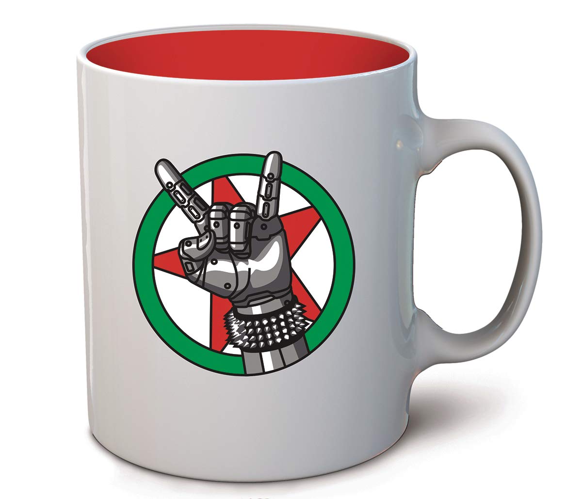 Dark Horse Deluxe Cyberpunk 2077 Silverhand Mug, Multicolor, 11 oz, 3006-693