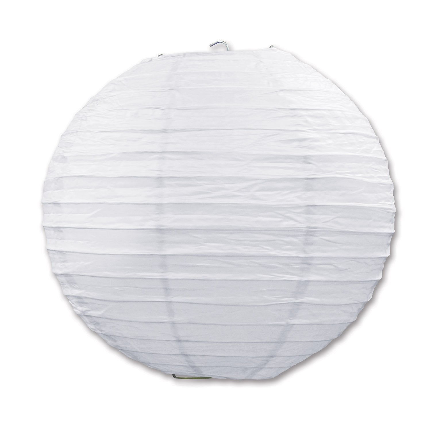 White Round Shaped Paper Lanterns