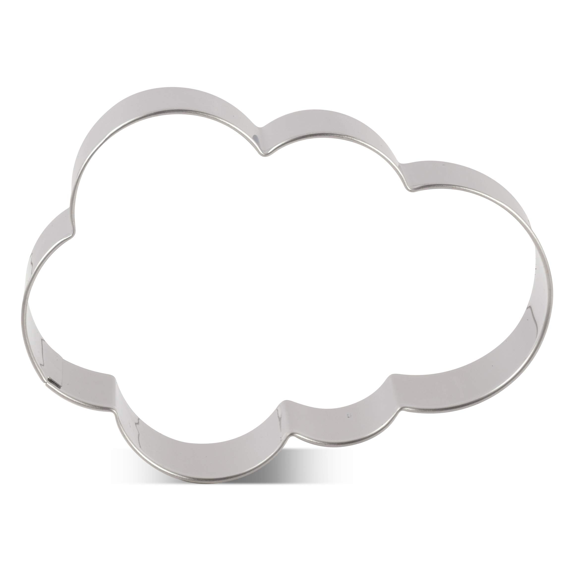 Liliao Cloud Cookie Cutter - 3.6 X 2.6 Inches - Stainless Steel