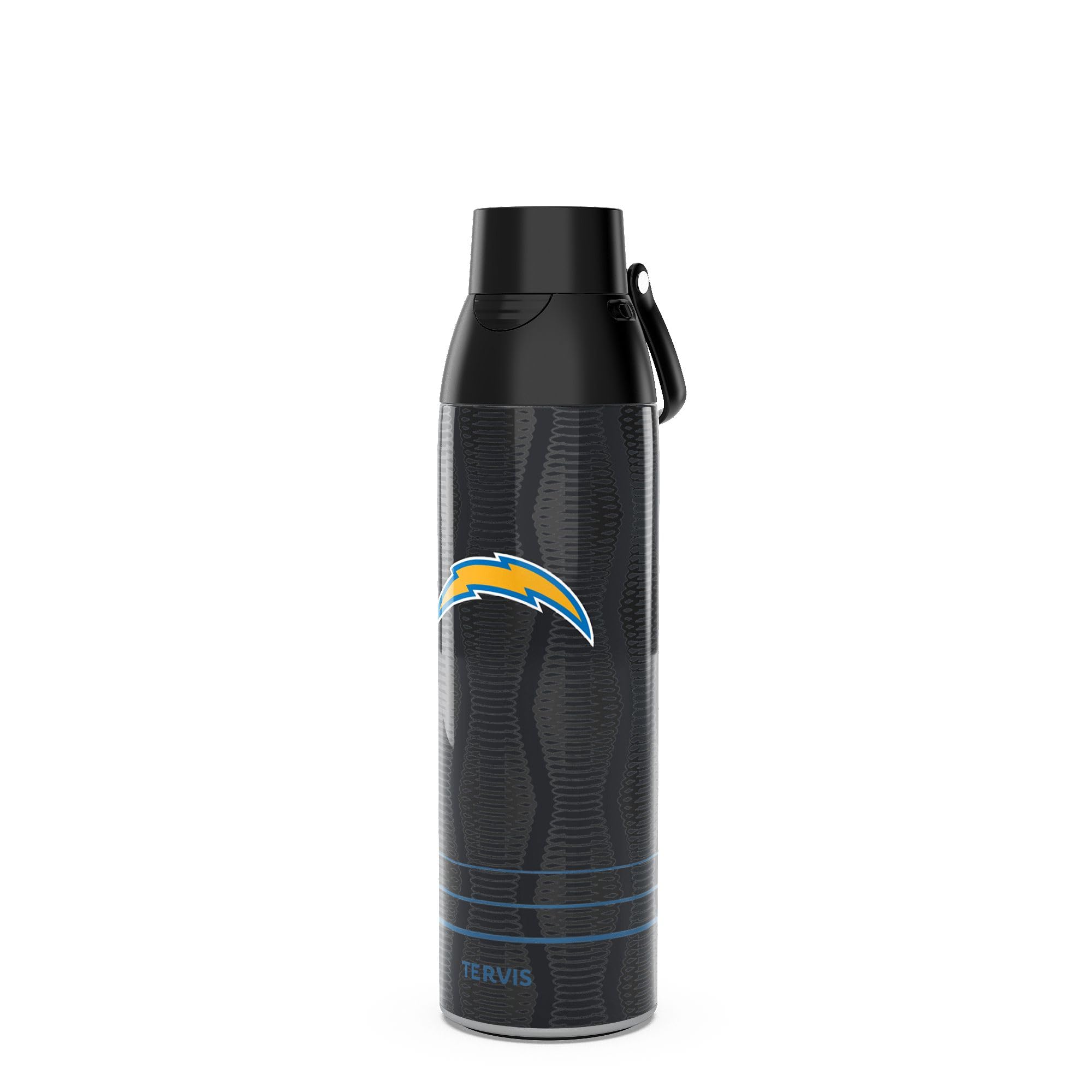 Tervis Venture Water Bottle NFL Los Angeles Chargers  Full Speed Triple Insulated Tumbler Travel Cup Keeps Drinks Cold & Hot, 2