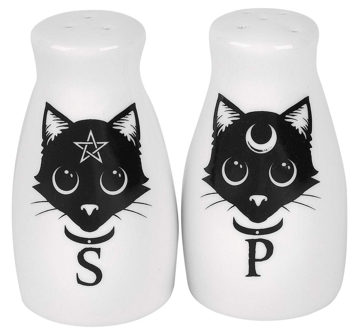 The Vault Black Cats: Salt & Pepper Shaker Set