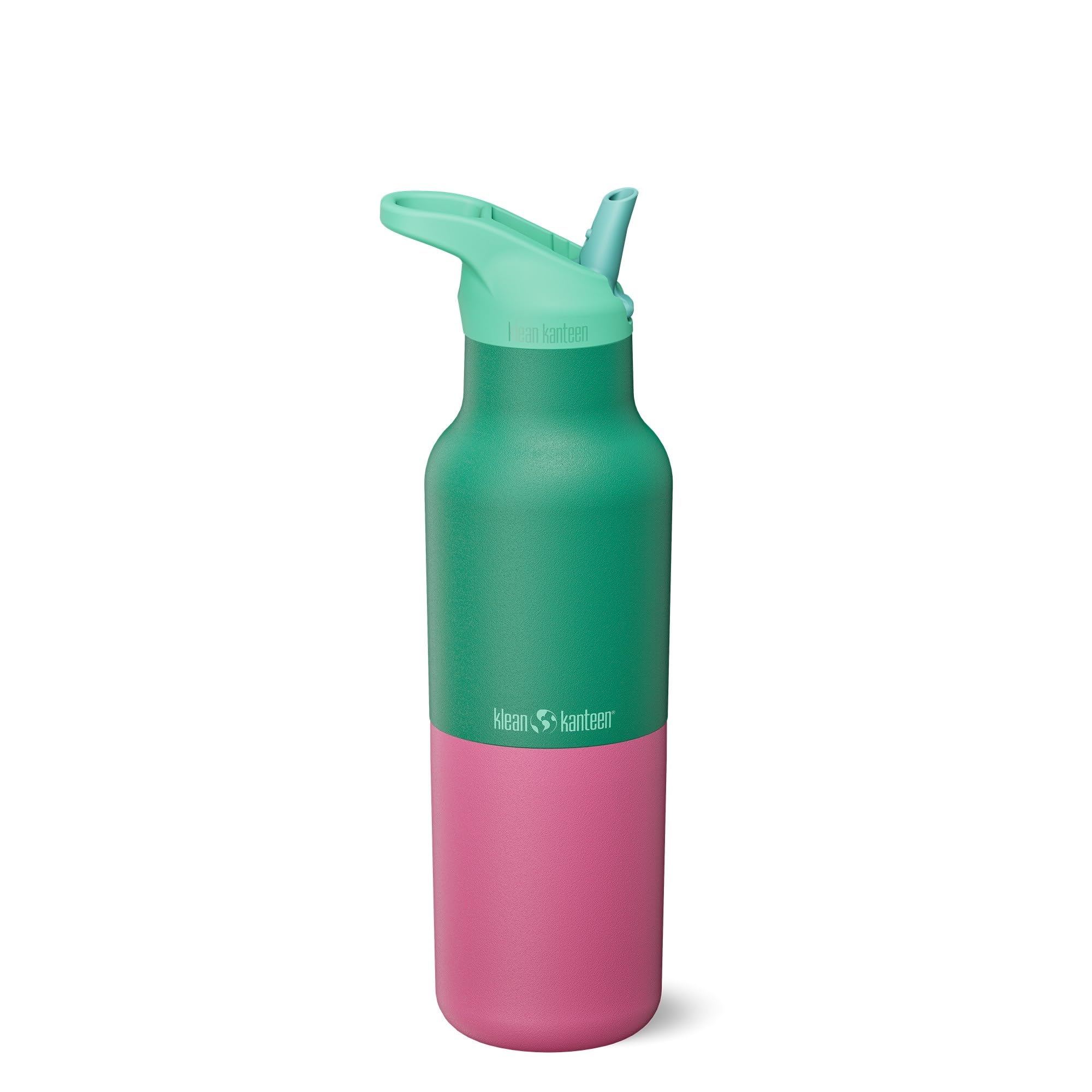 16oz Rise Classic Insulated Water Bottle with Flip Seal Sport Cap and Straw  Parakeet Kaleidoscope