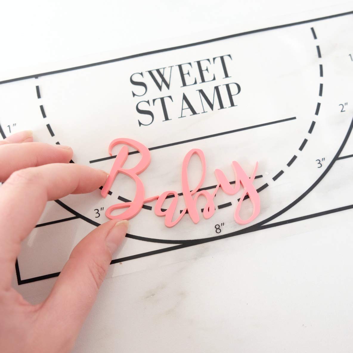 Sweet Stamp by AmyCakes Large Rectangular PickUpPad for Embossing Cakes and Cupcakes