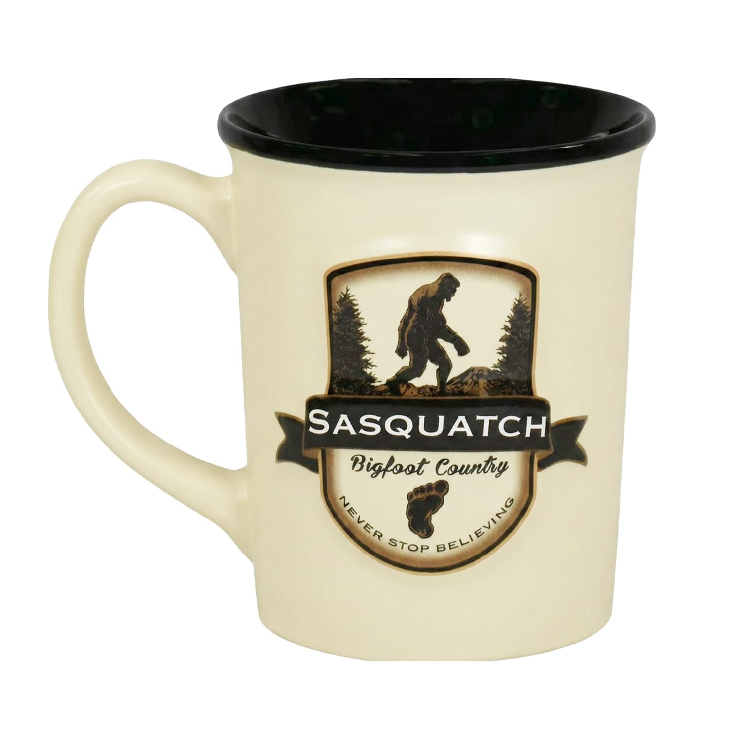Americaware Big Foot Beige 18oz Emblem Mug