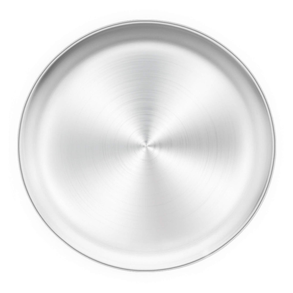 Teamfar Pizza Pan, 12 Inch Pizza Pan Stainless Steel Pizza Pan Tray Round Pizza Oven Baking Pan, Healthy & Heavy Duty, Dishwashe