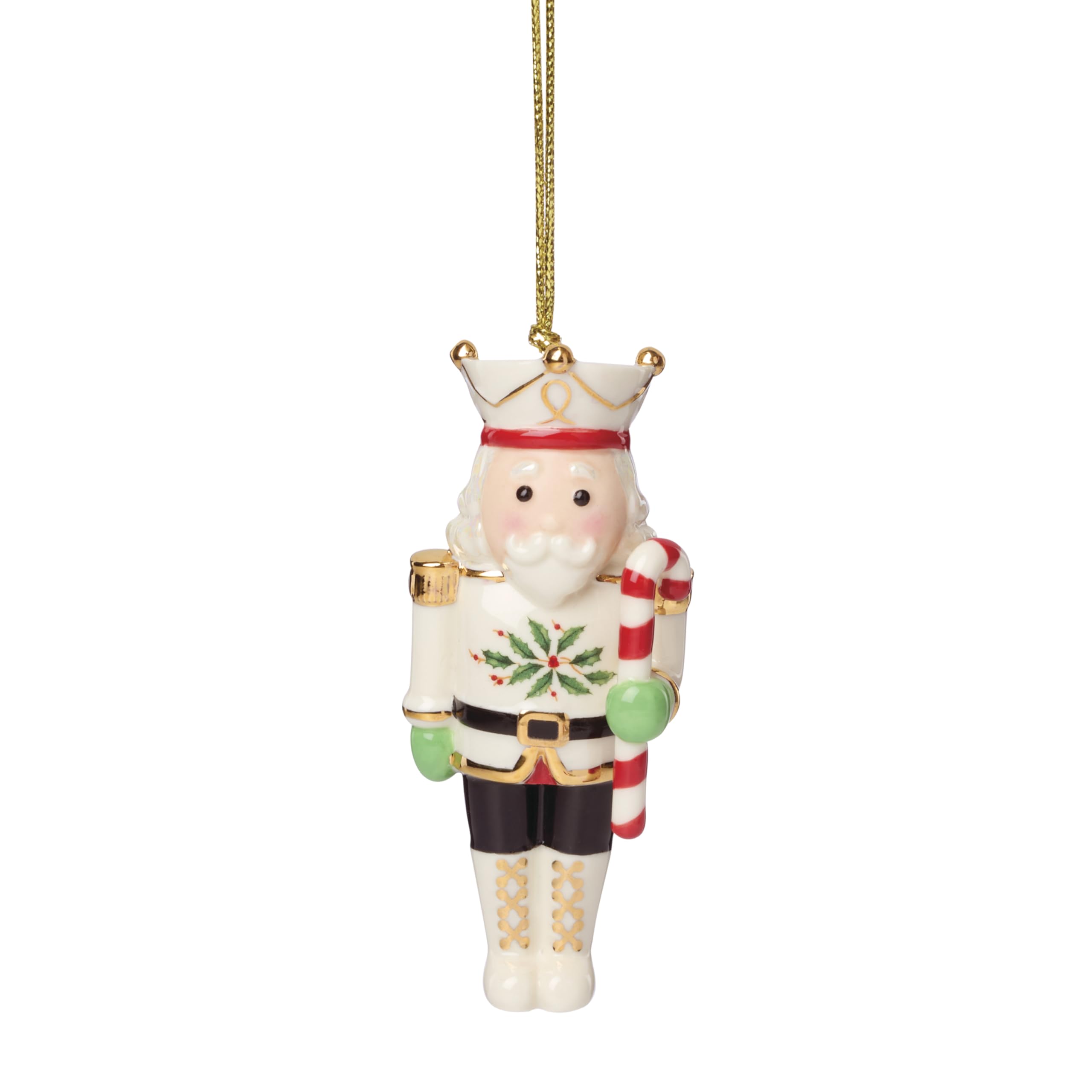 Lenox 897138 Holiday Accent Nutcracker Ornament, Christmas, Decorations