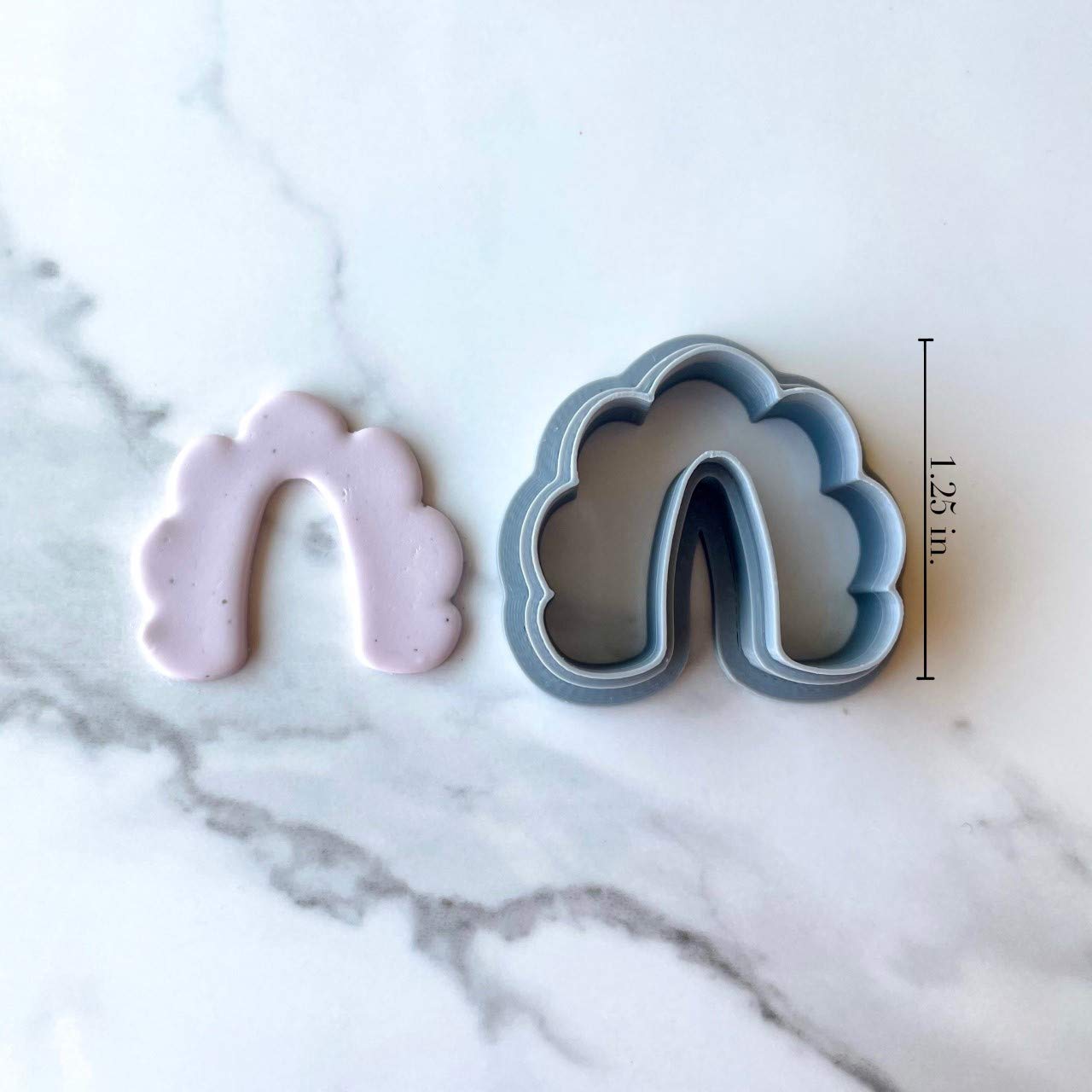 Polymer Clay Cutters For Earrings - The Clayful Co Arch Pack Set Of 6 - Clay Cutters For Polymer Clay Jewelry Earrings Shapes -