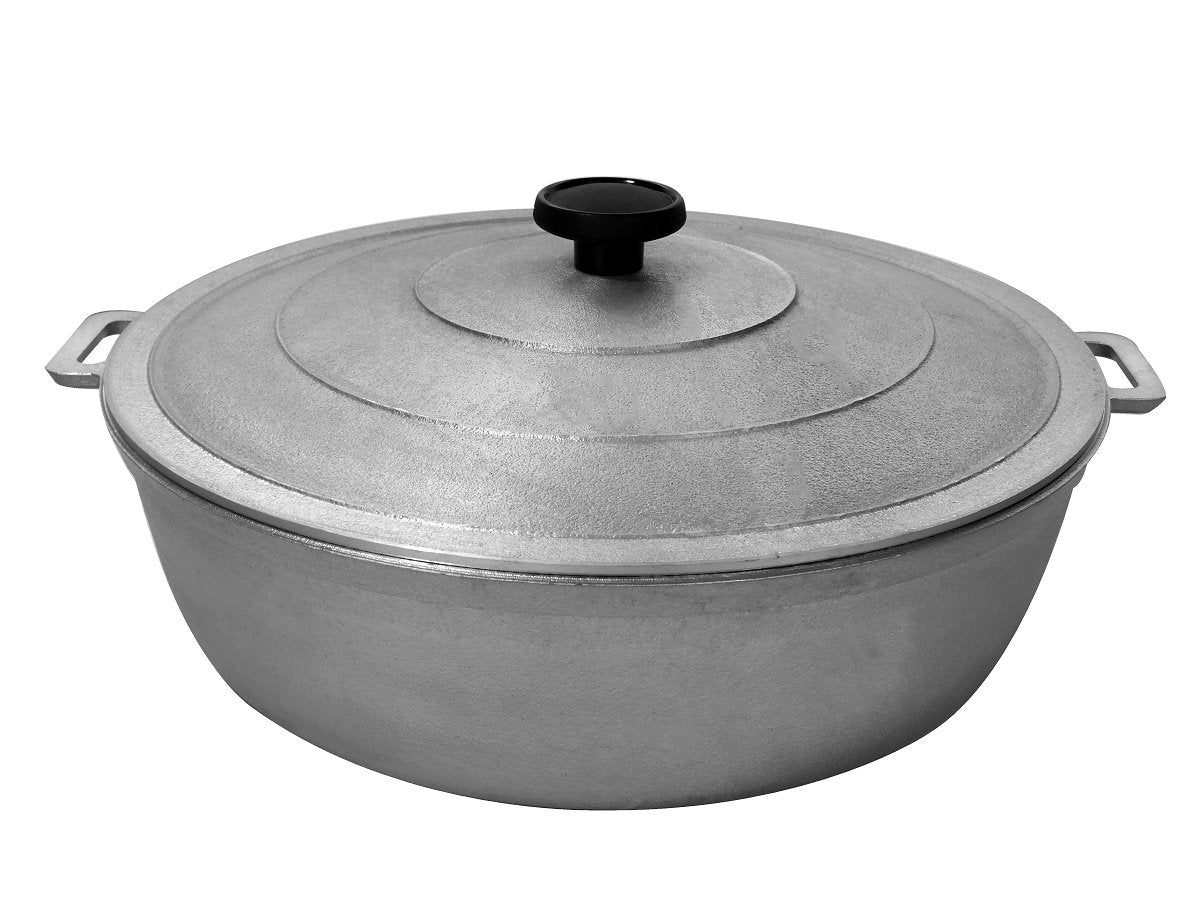 Uniware 9900 Super Quality Aluminum Caldero,Dutch Oven,2.6 Qt,Silver (22Cm (8.7-Inch))