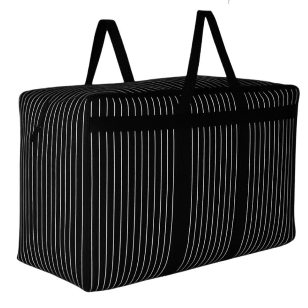 Bazera Bags Multipurpose Extra Large Big Heavy Duty Storage Organizer Reusable Canvas Shopper Bag With Strong Handles And Base W