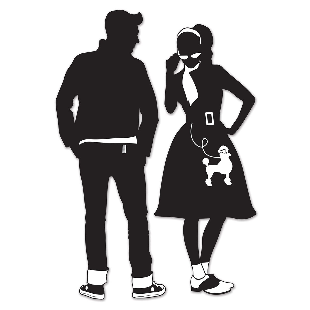 Beistle 50'S Dancing Silhouettes