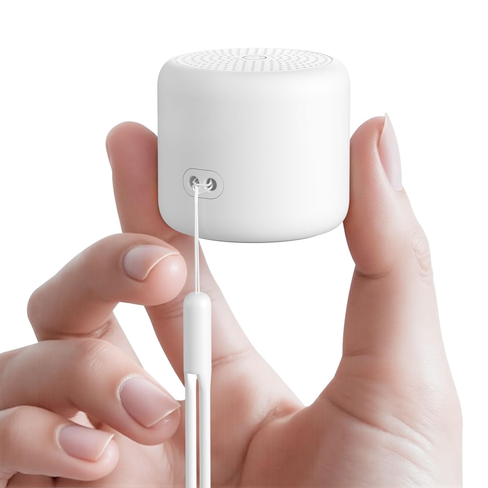 SMILEBOP White Noise Sound Machine, Portable White Noise Machine for Sleeping with 18 Soothing Sounds, Timer & Memory Function, 