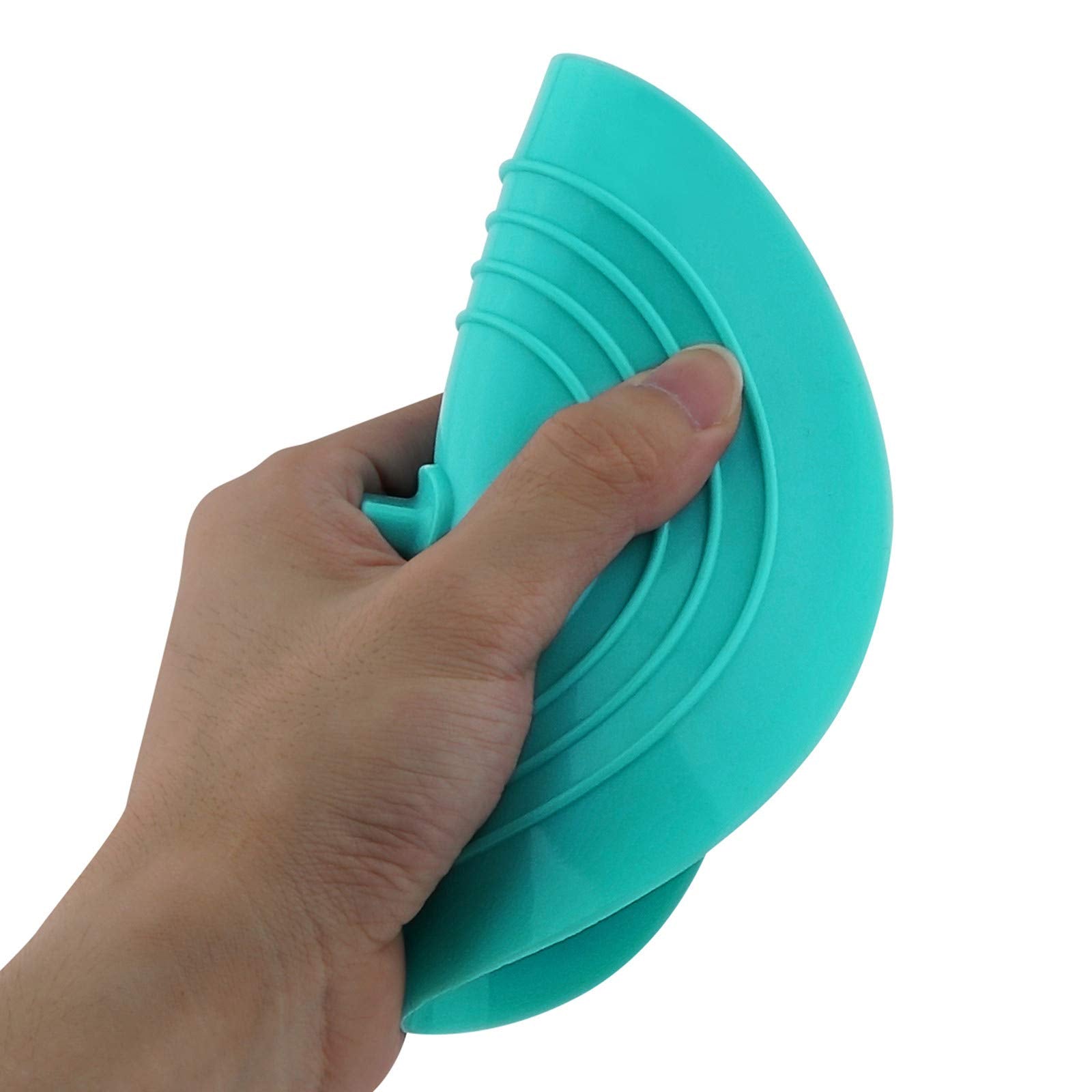 Cuttte Silicone Bathtub Drain Stopper, 6" Aqua Suction Cover for Kitchen, Bathroom & Laundry