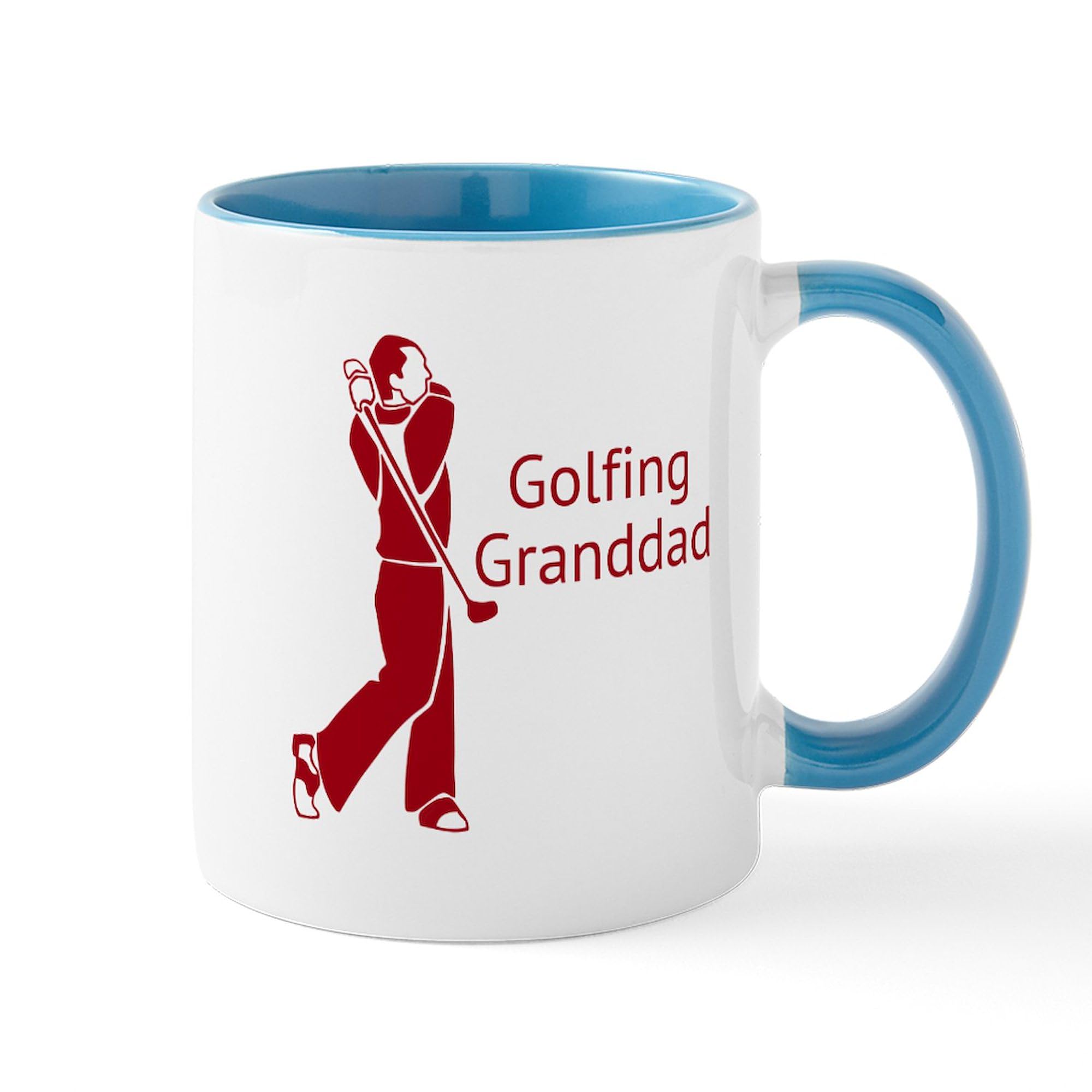 CafePress Golfing Granddad Mug 11 oz (325 ml) Ceramic Coffee Mug