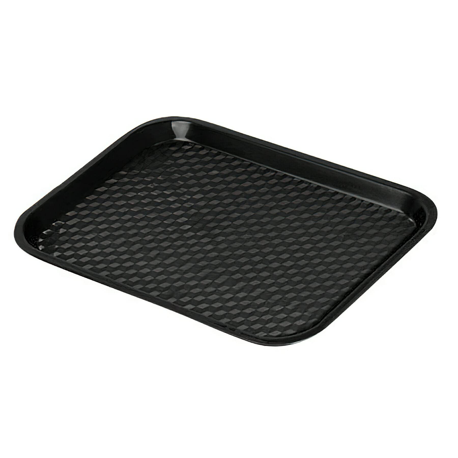 G.E.T. FT-14-BK BPA-Free Cafeteria / Fast Food Tray, 14 x 10.75, Black (Set of 12)