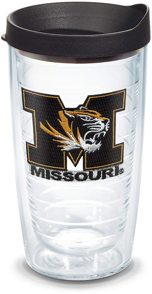 Tervis Made In Usa Double Walled University Of Missouri Tigers Insulated Tumbler Cup Keeps Drinks Cold & Hot, 16Oz, Primary Logo
