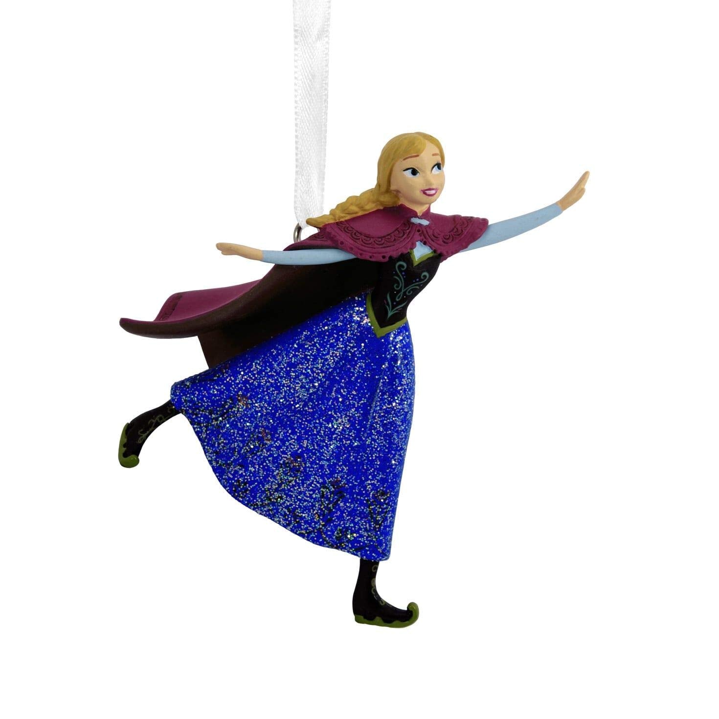 Hallmark Christmas Ornament, Disney Frozen Anna Ice Skating