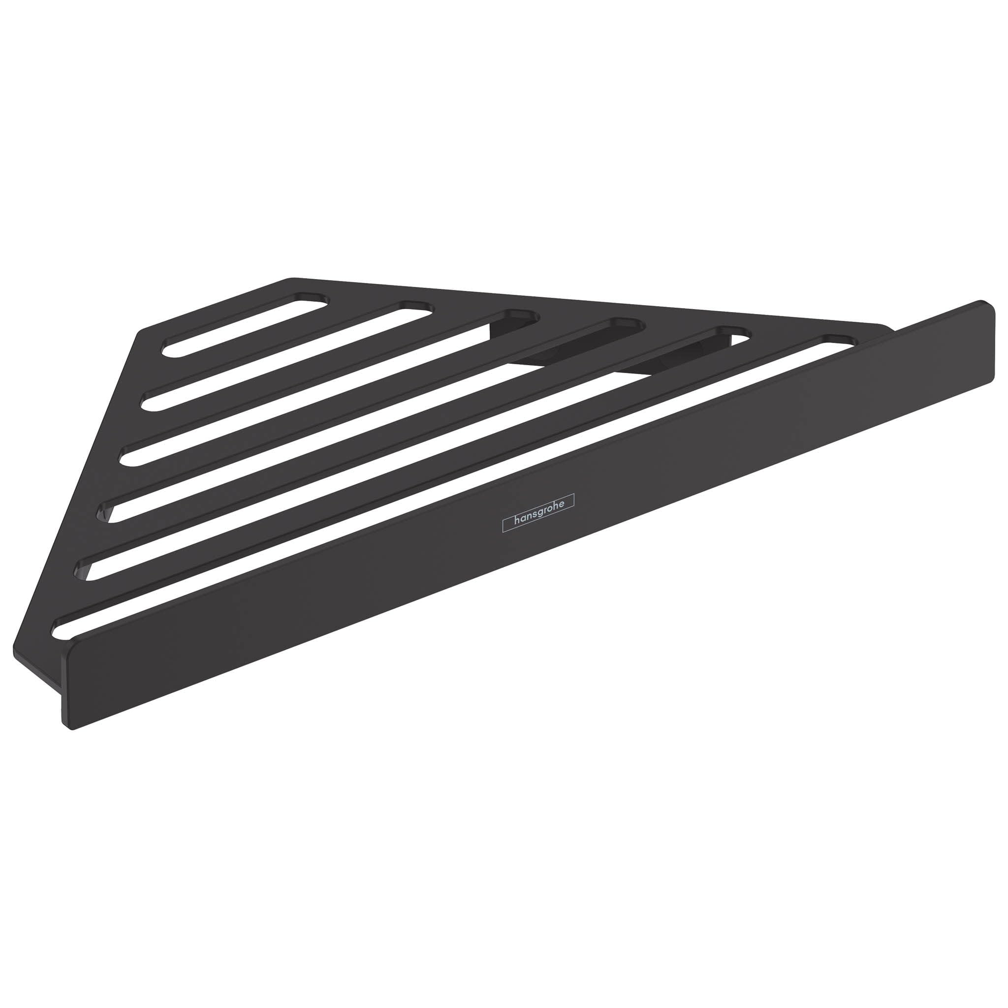 Hansgrohe Addstoris 6-Inch Corner Basket In Matte Black, 41741670