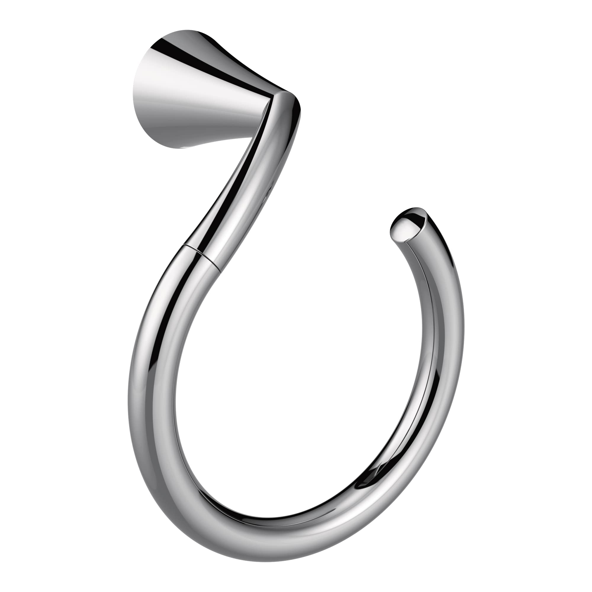 Moen YB2386CH Glyde Towel Ring, Chrome