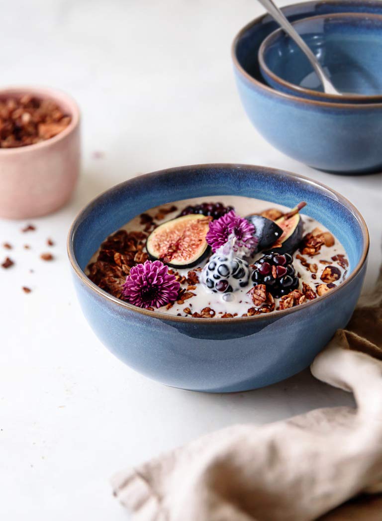 Le Tauci Cereal Bowls 6 Inch, Ceramic Bowl Set For Soup, Dessert, Fruits, Salad, Noodle, Ramen, 22 Ounce Bowls For Kitchen, Set