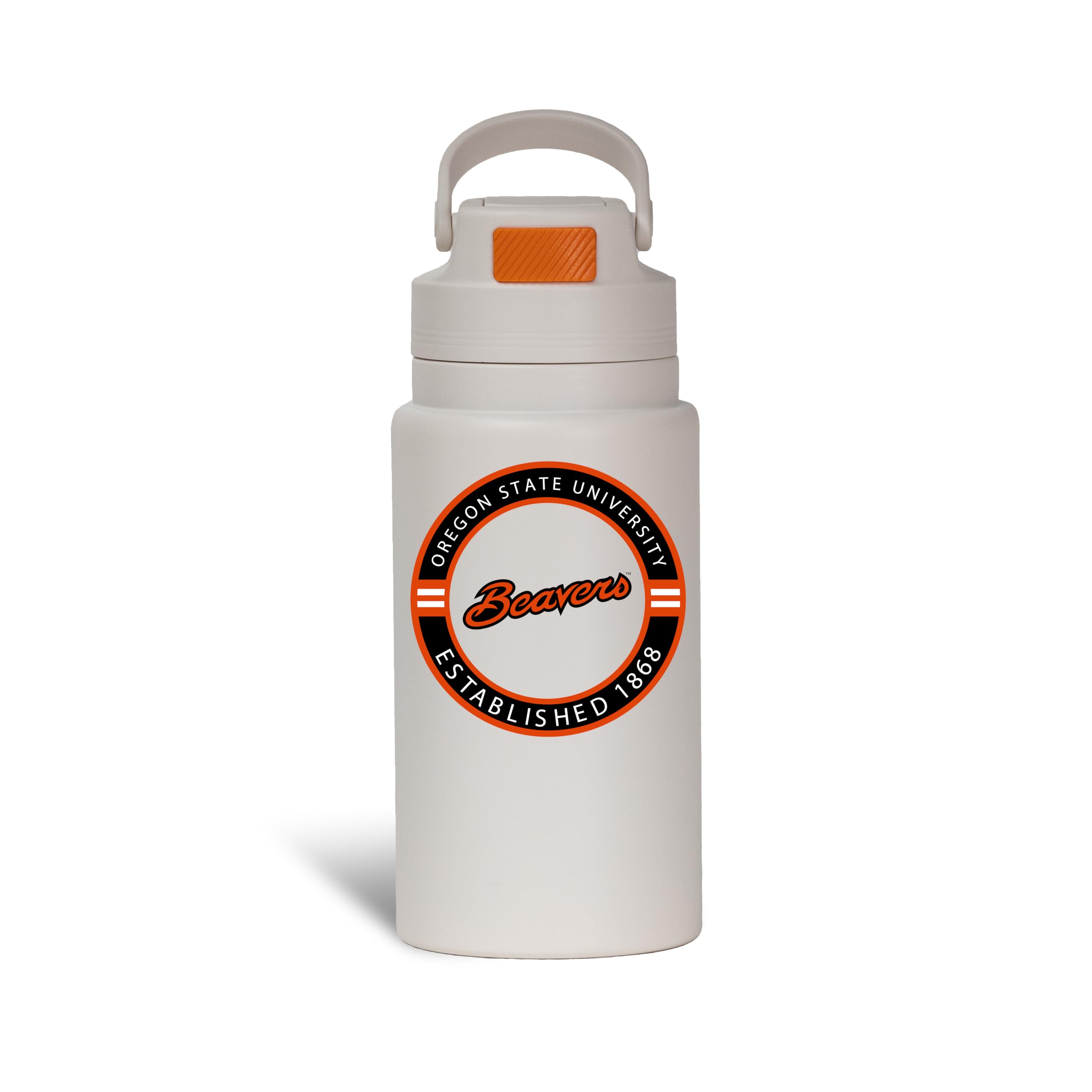 The Memory Company Officially Licensed 26oz Water Bottle with Flip Up Lid, Oregon State University