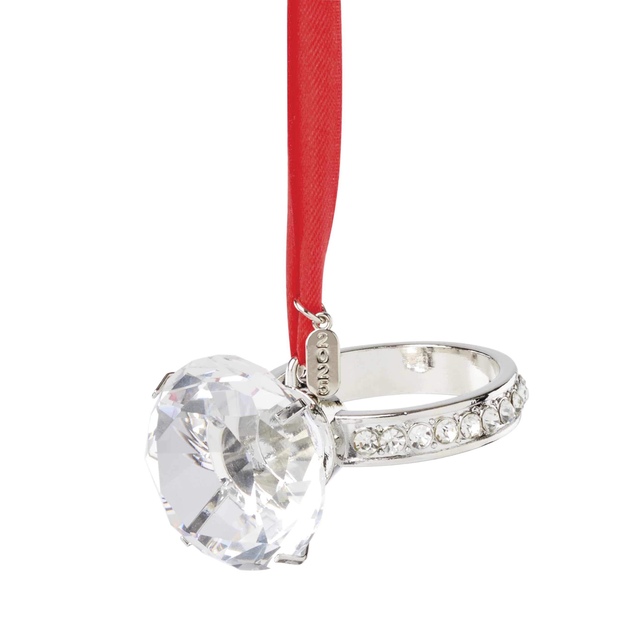 Lenox 897120 2025 Engagement Ring Metal Ornament, Christmas, Holiday Decorations