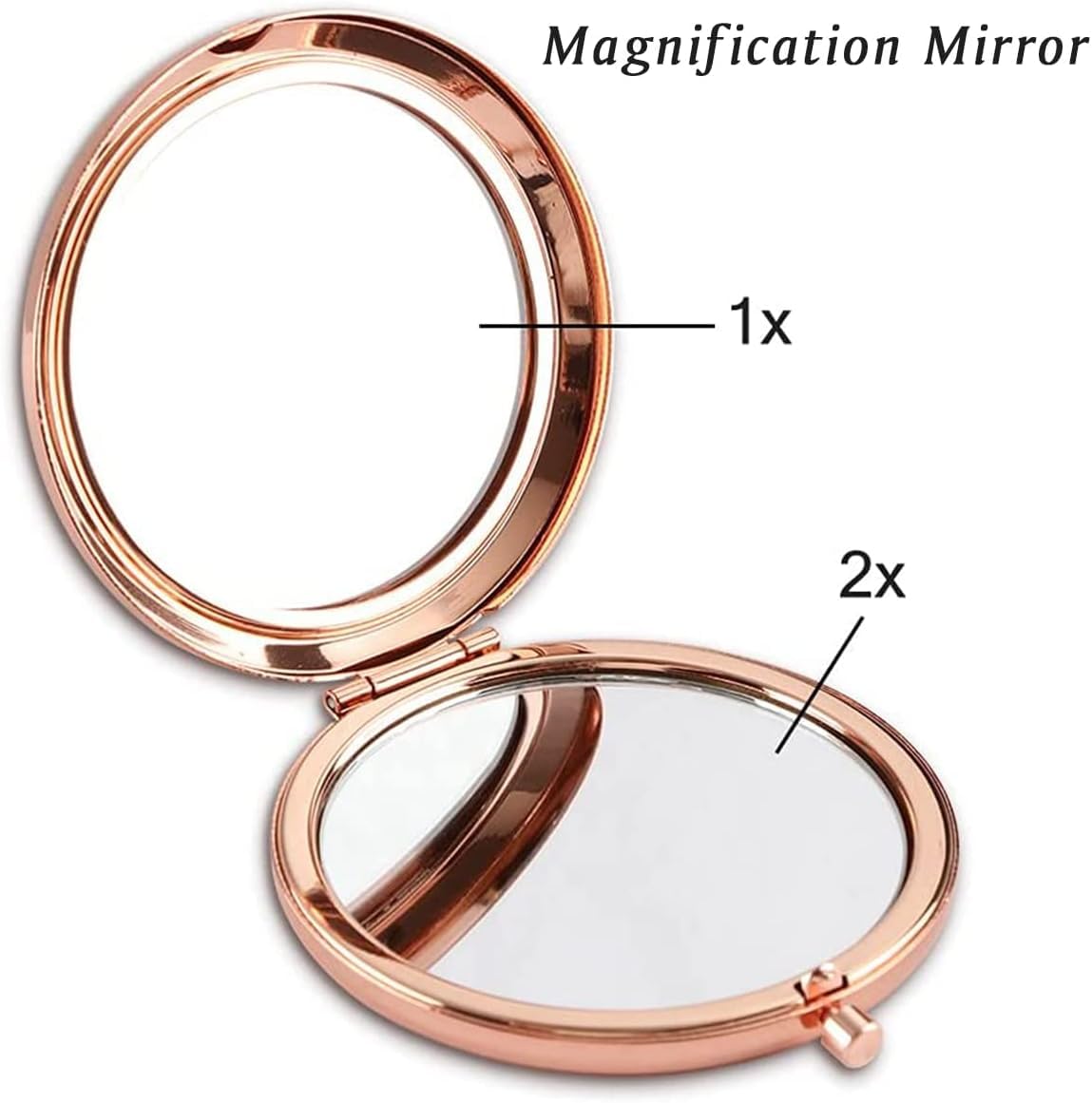 Friendship Gifts For Women Teen Girls, Basket Stuffers, Personalized Engraved Compact Mirrors, Unique Female Friends Presents Fo