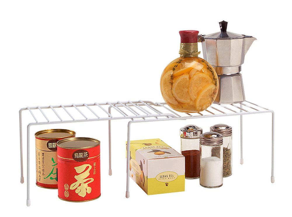Better Houseware Expandable Shelf Organizer (White) (5.25'' H X 5.25'' W X 11.25''-20'' L)