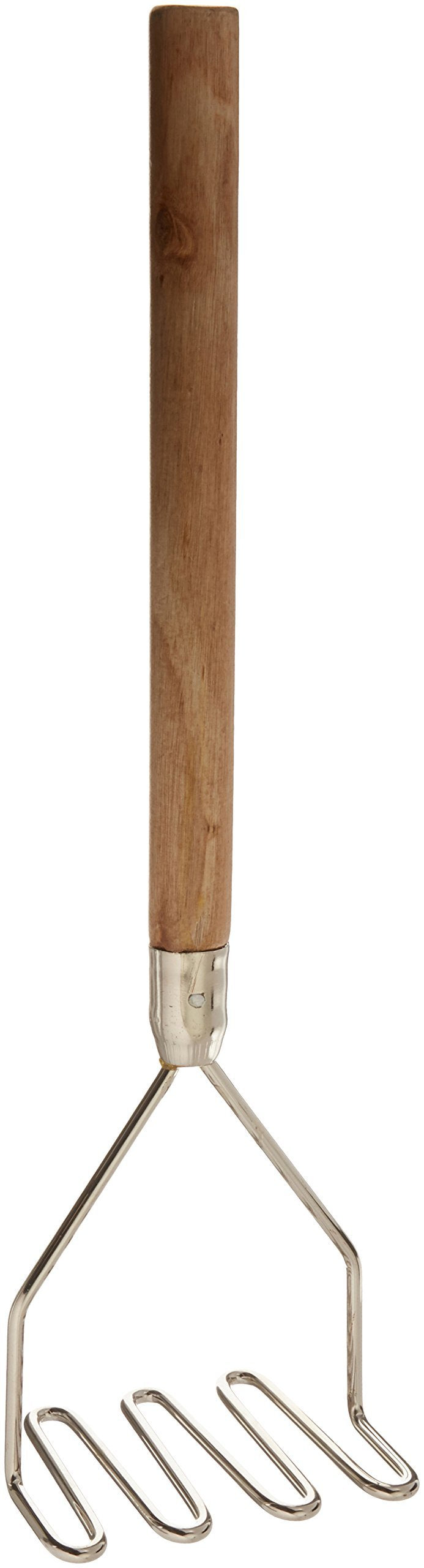 Winco Square Potato Masher, 4.5-Inch
