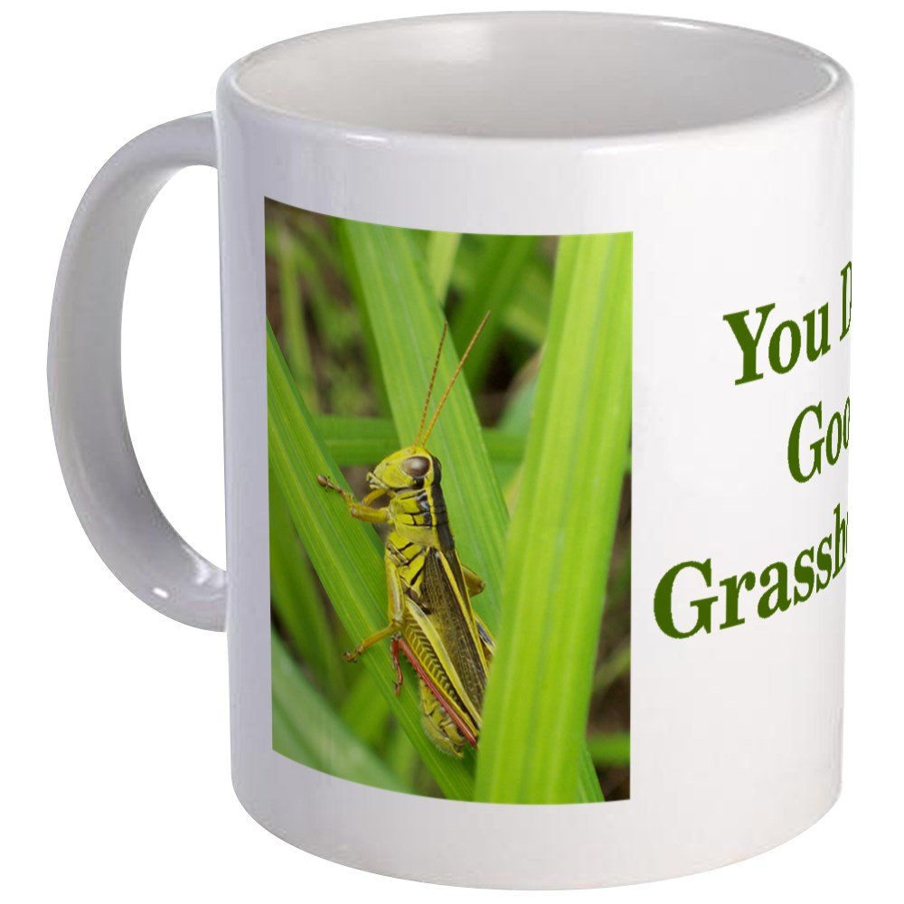 CafePress Grasshopper Mug 11 oz (325 ml) Ceramic Coffee Mug