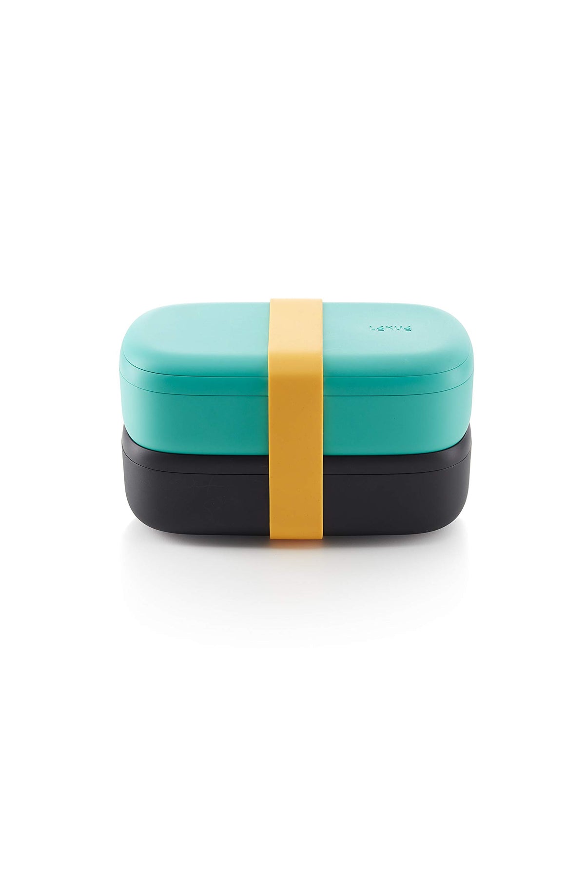 Lekue, Turquoise Lunchbox-To-Go Travel Container Set, One Size, Turqoise