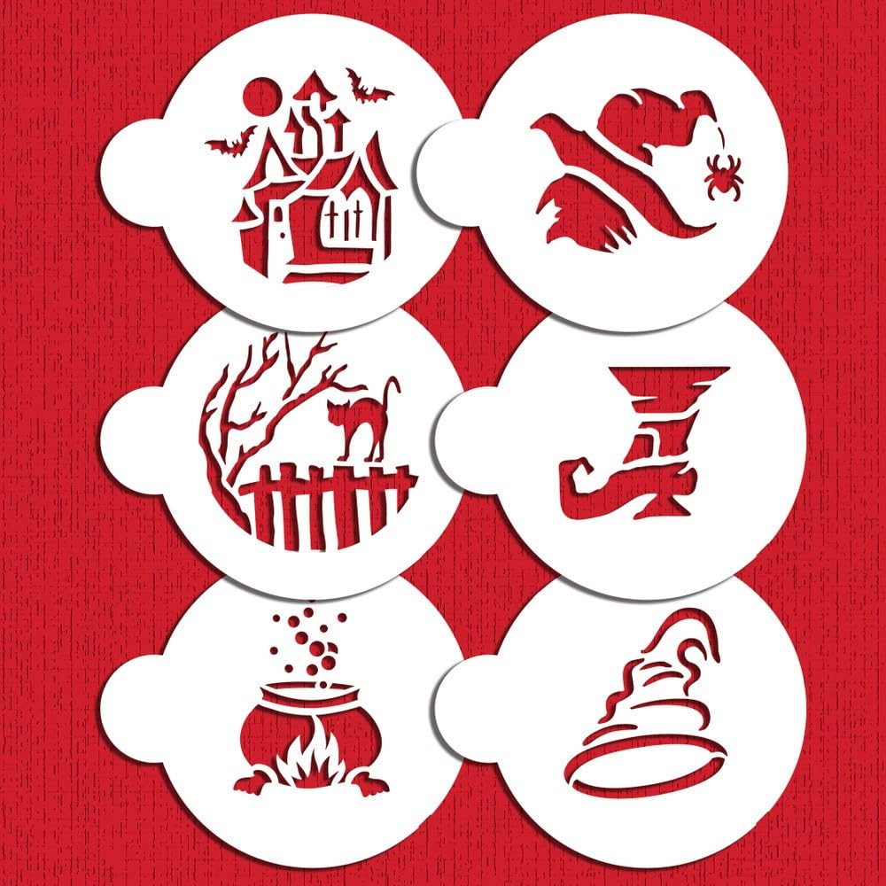 Large Halloween Cookie Stencil Set By Designer Stencils