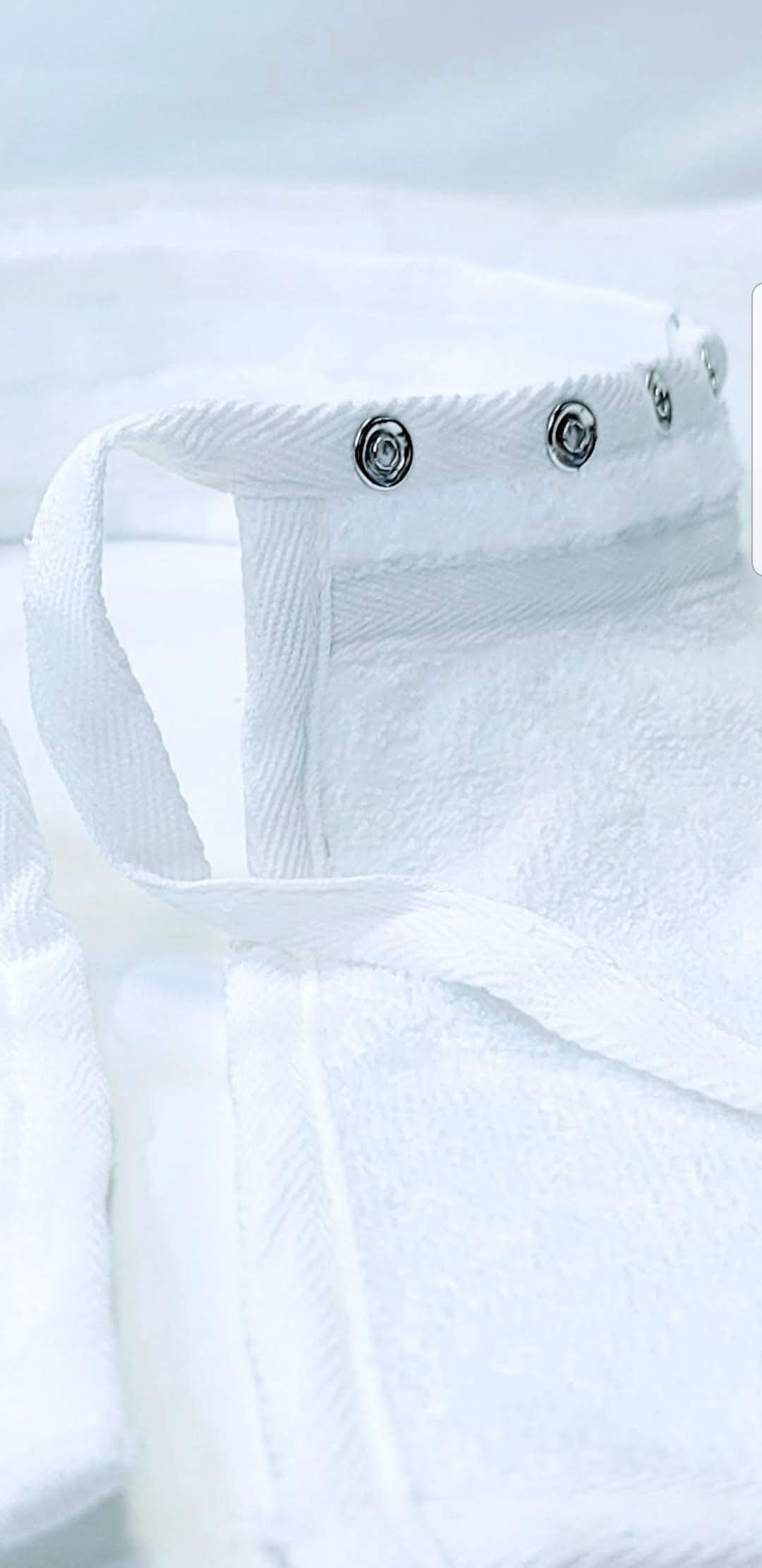 JADASH PRODUCTS New Model of Round Towel with Internal Neck 100% Cotton. Utility Towel/Cape.