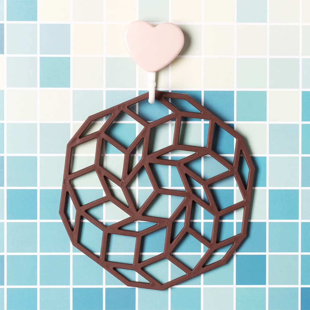 3 Pcs Silicone Trivet Mats Multi-Use Carved Trivet Mat Insulated Non-Slip Durable Kitchen Mats For Hot Dishes Hot Pots And Pans