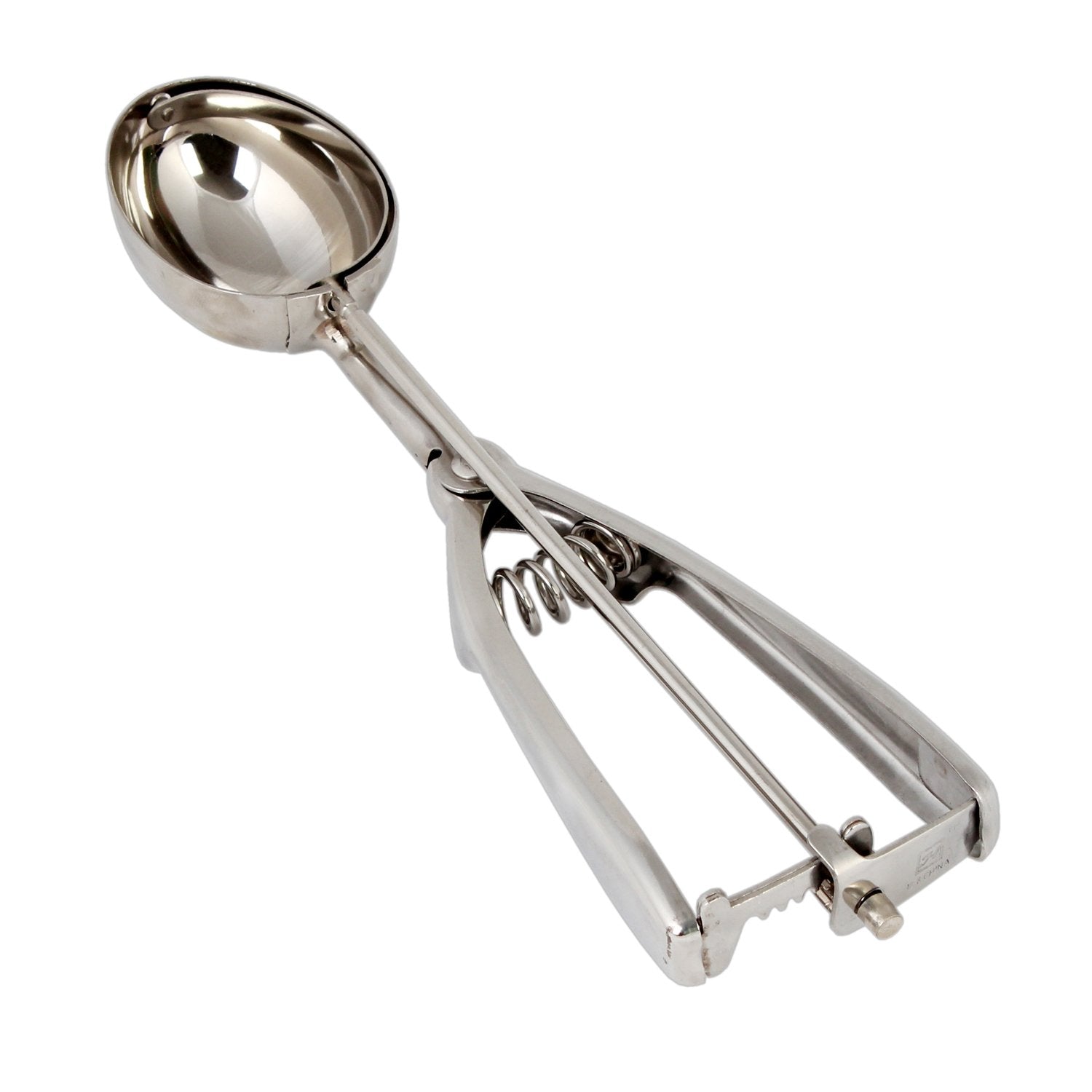 Excellant   1.5-Ounce Stainless Steel Ambidextrous Scoop, Oval Shape 0.8125 By 2.5-Inch