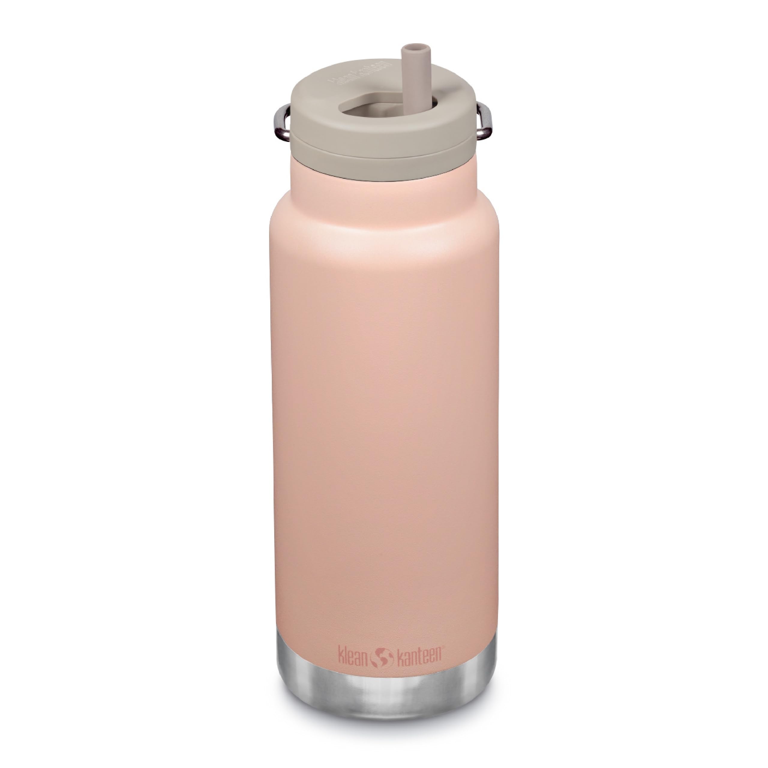 Klean Kanteen 32oz TKWide Insulated Water Bottle with Twist Cap - Peach Parfait
