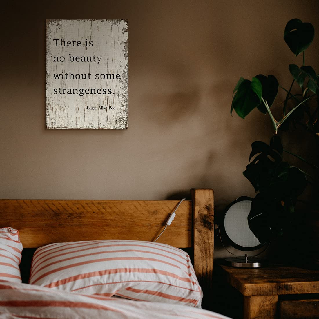 Inspirational Wall Art Motivational Canvas Prints On Wood Texture Pictures Vintage Framed Quotes Paintings For Home Office Livin