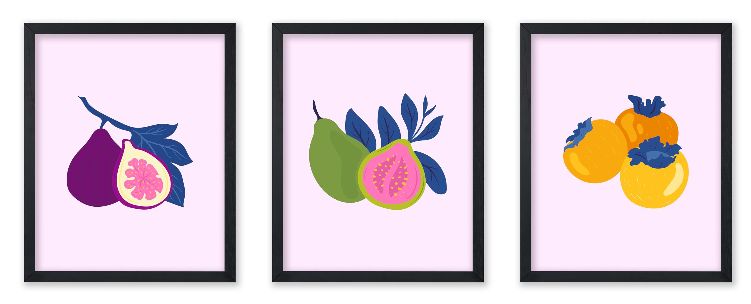 Poster Master Mangosteen Poster - Tropical Fruit Print - Purple Mangosteen Art - Fruit Design - Food & Drink Design - Trendy Pri