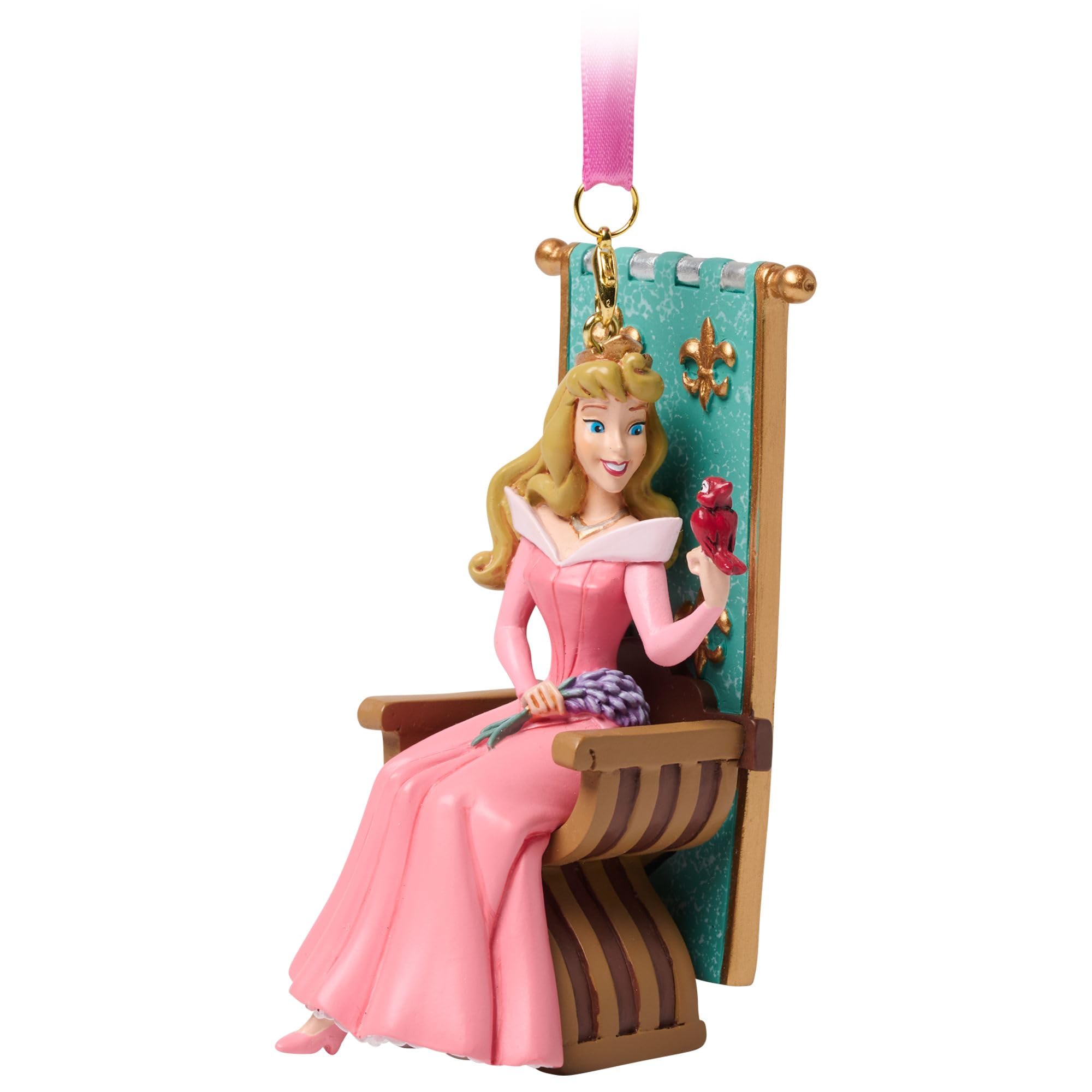 Disney Store Official Princess Aurora Sketchbook Ornament, Sleeping Beauty, Christmas Tree Decoration Suitable for Hanging or Fr