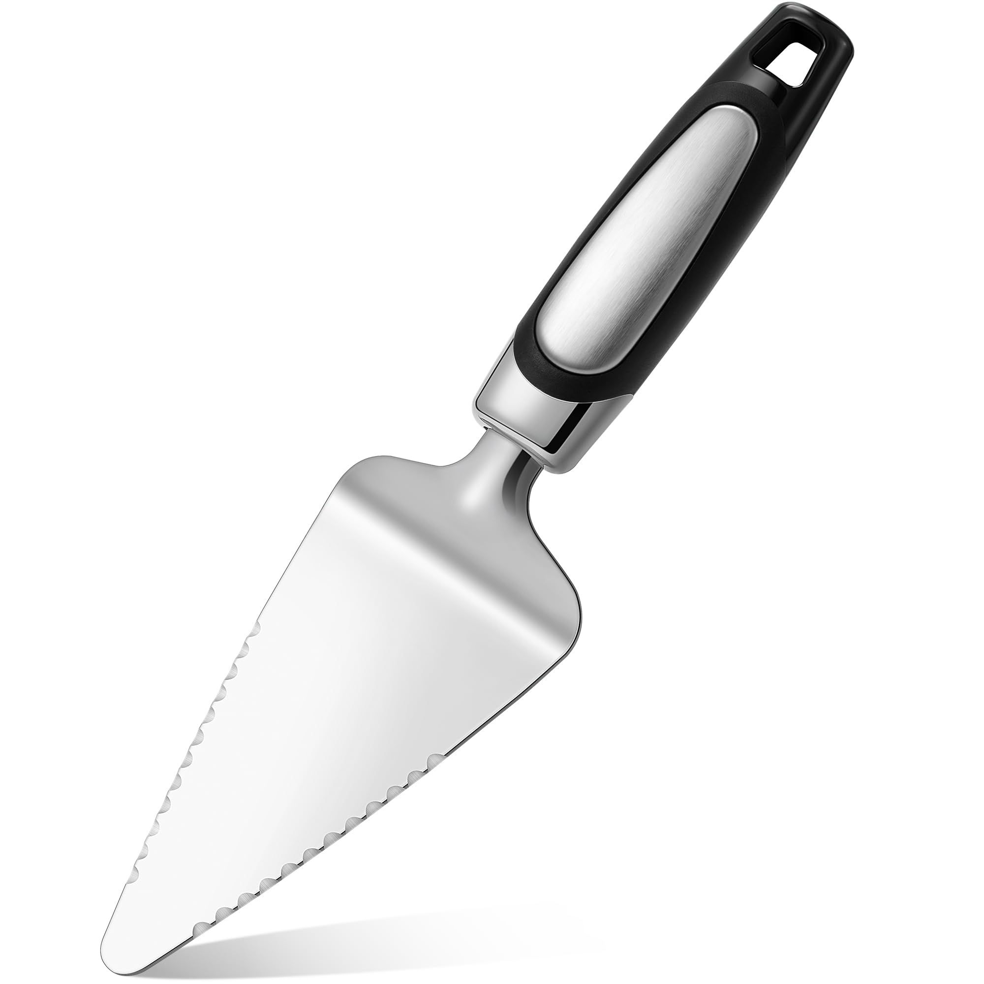 Rainspire Pie Server Spatula Stainless Steel, Pie Cutter Cake Cutter Slicer, Cake Server Spatula, Dishwasher Safe, Edges On Both