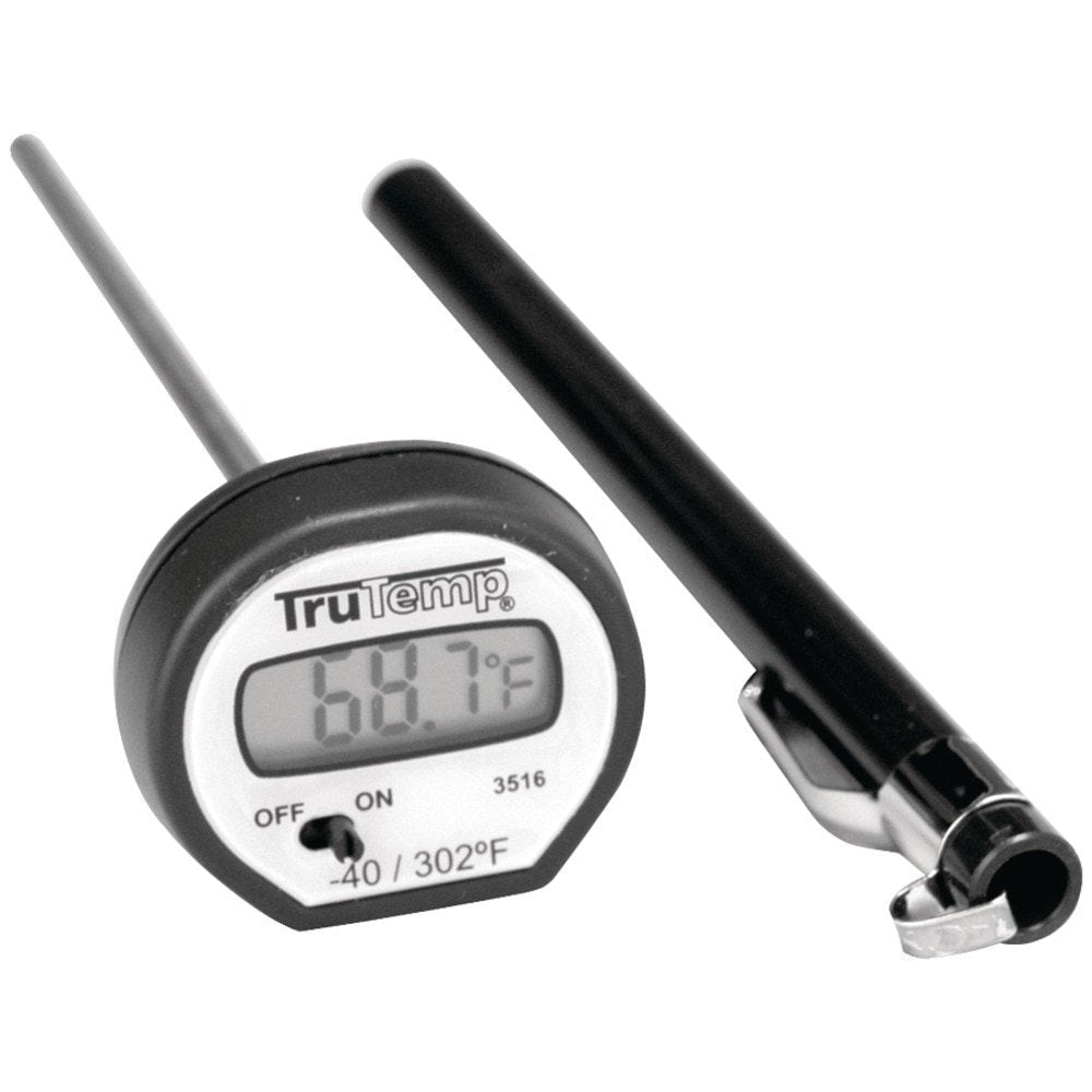 Taylor RA14260 Digital Instant Read Thermometer, apple, Black