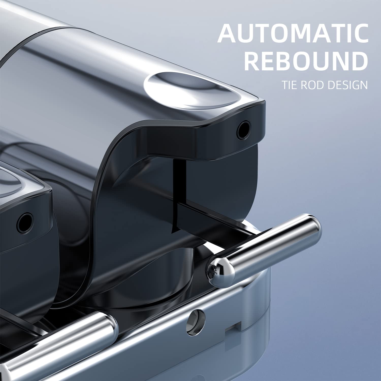 2 in 1 Chamber Wall Mounted Bathroom Shower Pump Dispenser and Organizer-Holds Shampoo  Soap  Conditioner  Shower Gel  for Bathroom Kitchen Hotel (Black)