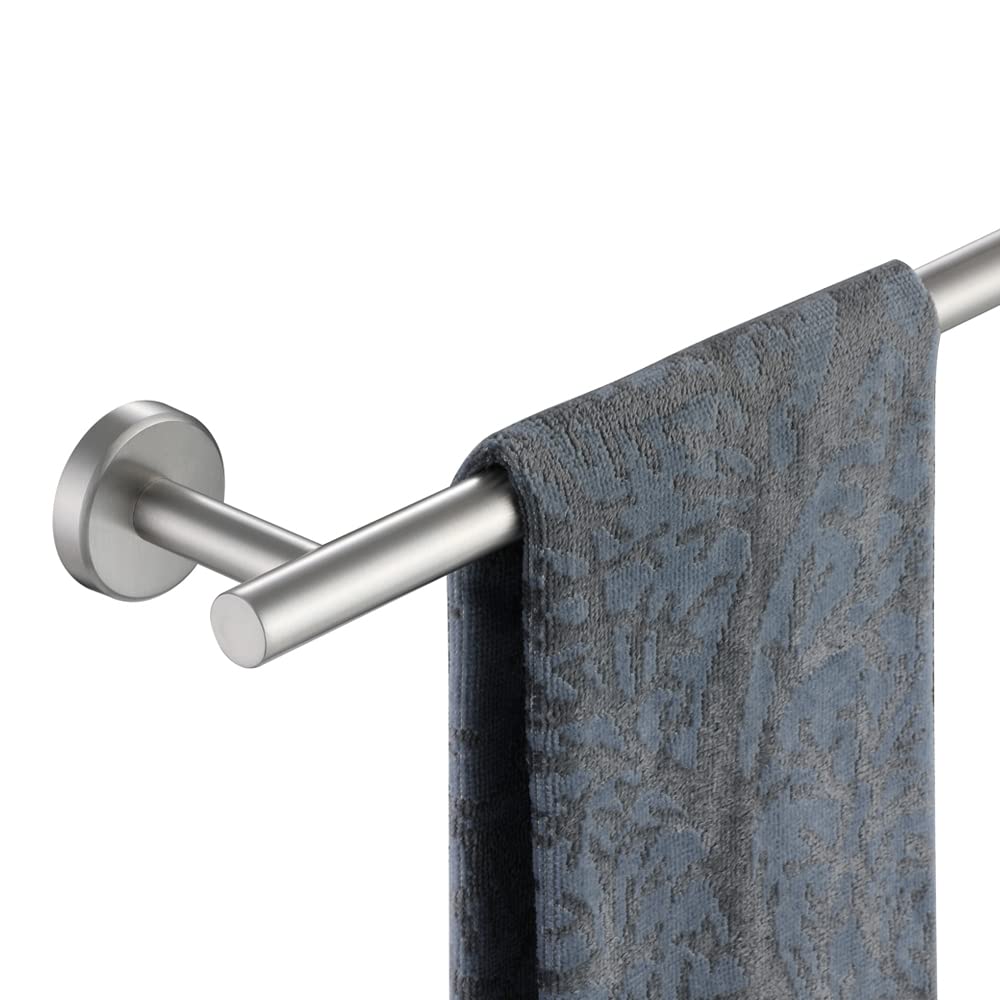 Jqk Hand Towel Bar, 9 Inch 304 Stainless Steel Thicken 08Mm Towel Rack, Bathroom Towel Holder Brushed Finished Wall Mount, Total