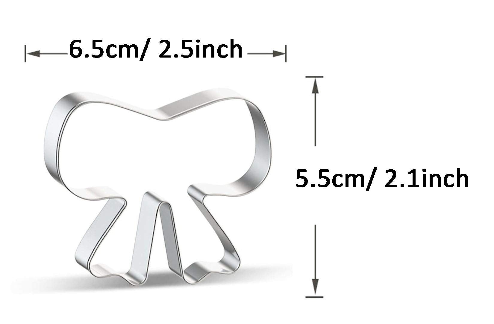 Wjsyshop Bowknot Cookie Cutter - A