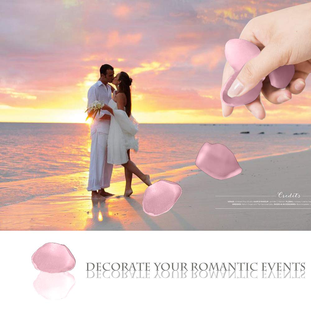 Neo Loons Premium Artificial Silk Rose Petals Flower Girl Scatter Petals For Diy Wedding Aisle Centerpieces Table Confetti Party