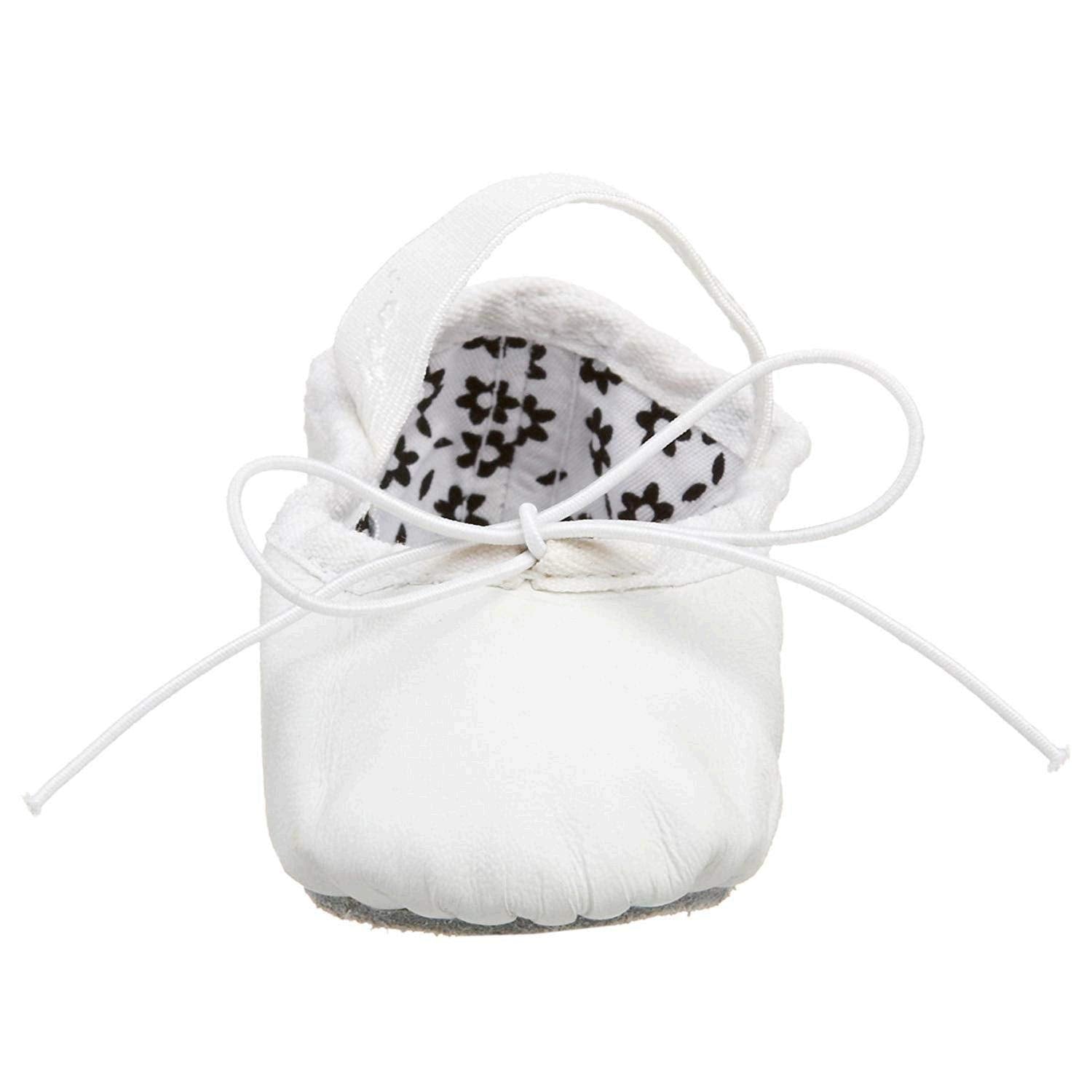 Capezio Girls Daisy 205 Ballet Shoe (Toddlerlittle Kid),White,75 W Us Toddler