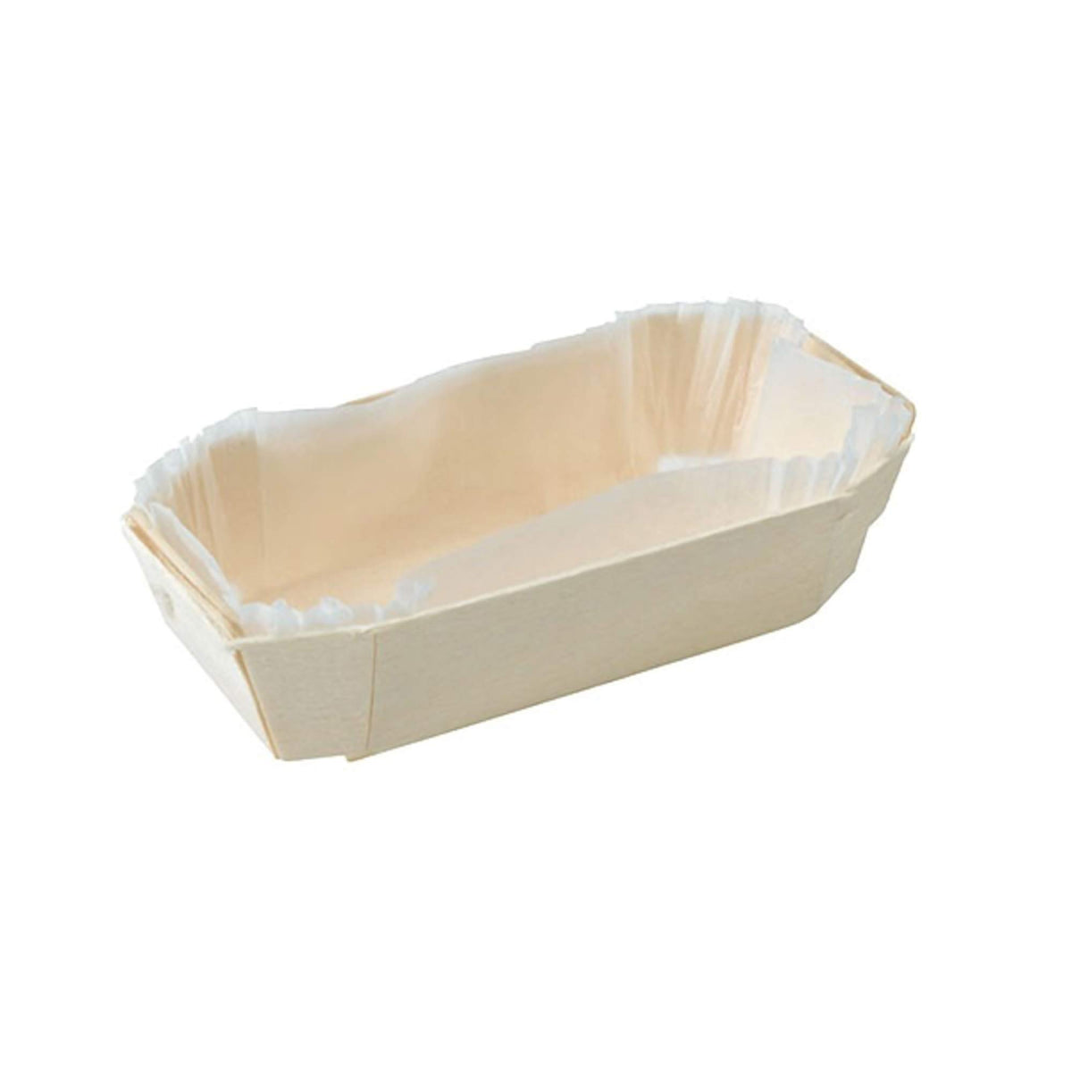 Petit Coeur Wooden Baking Mold (Case Of 350), Packnwood - Wood Baking Pan (5 Oz, 4.5'' X 2.5'' X 1.3'') 210Nbake105
