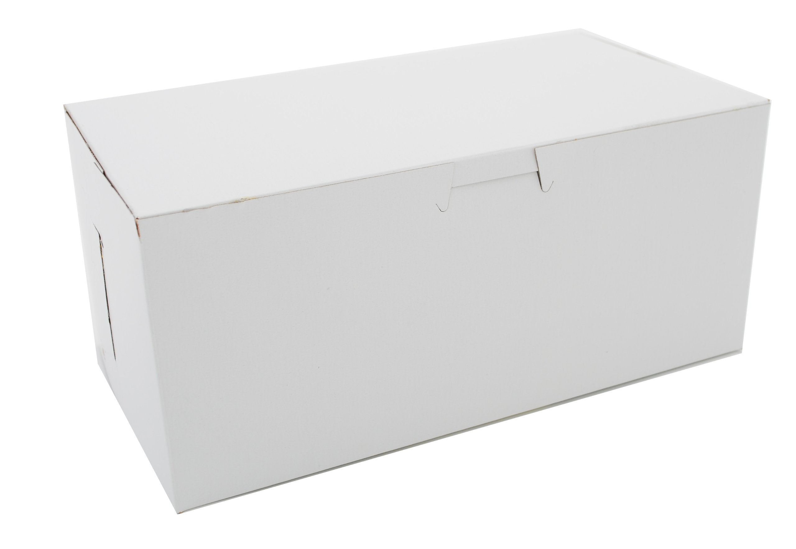 Sct White One-Piece Non-Window Bakery Boxes, 4 X 9 X 5, White, Paper, 250/Carton