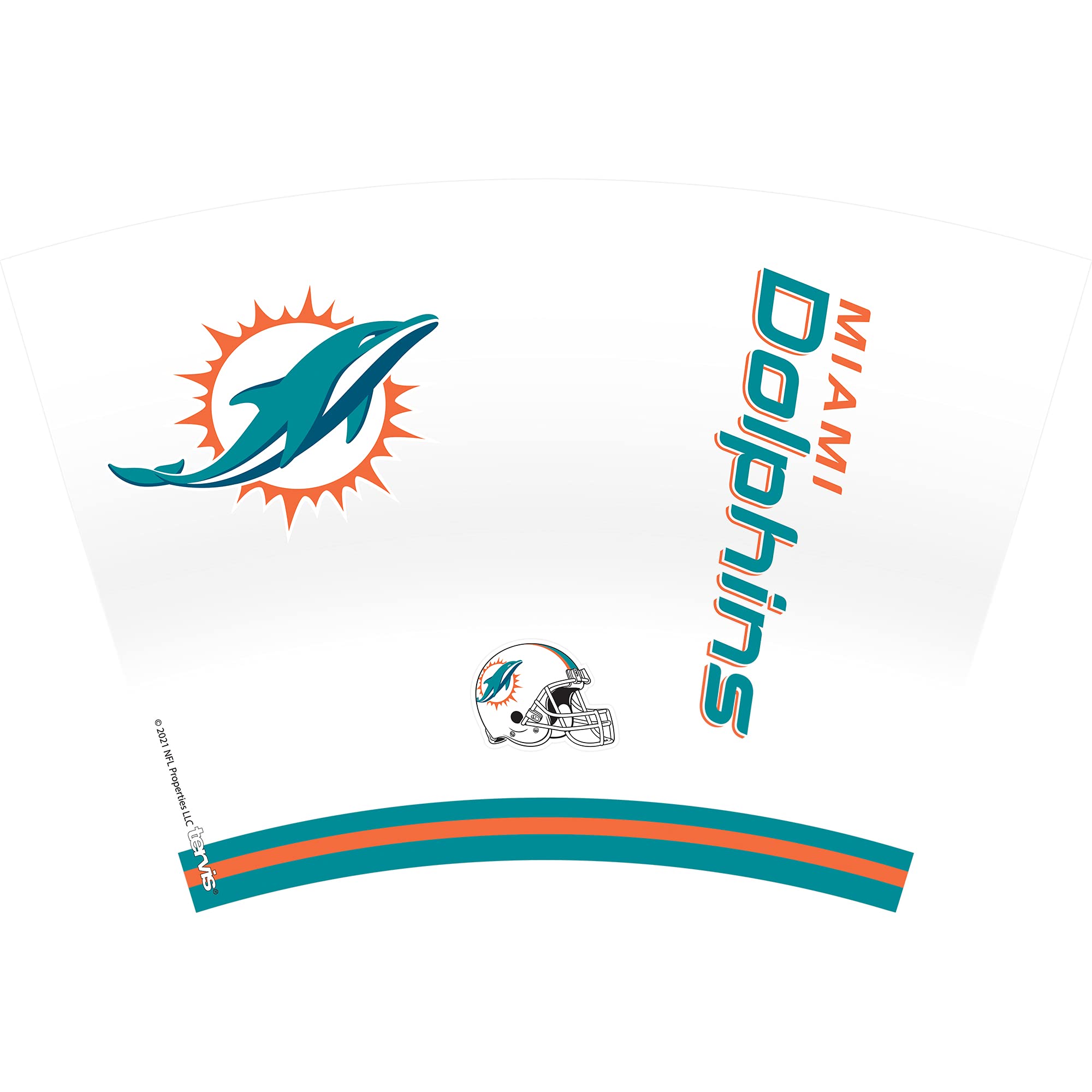 Tervis Nfl Miami Dolphins-Arctic Insulated Tumbler, 24Oz, Classic