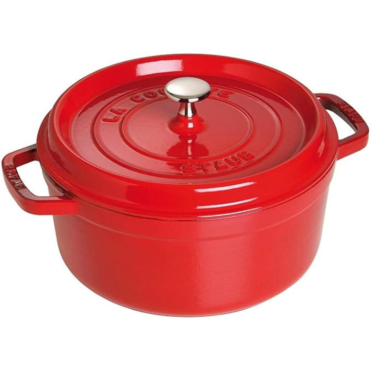 Staub 40509-840-0 Cocotte Round 26Cm Cherry